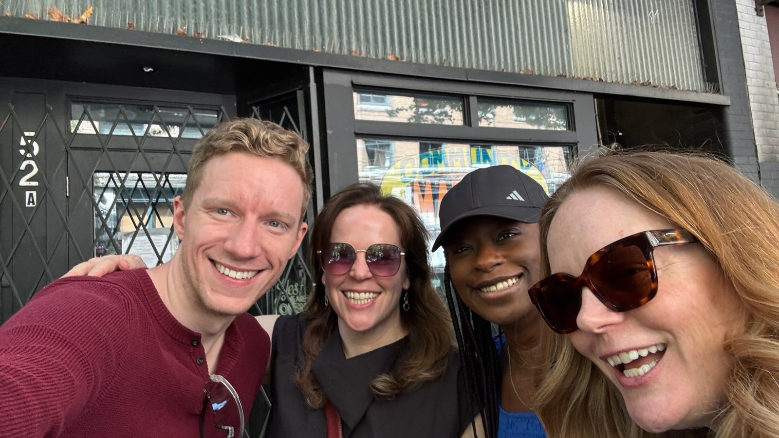 Noel, Jen, Lola and Vic together in Vancouver